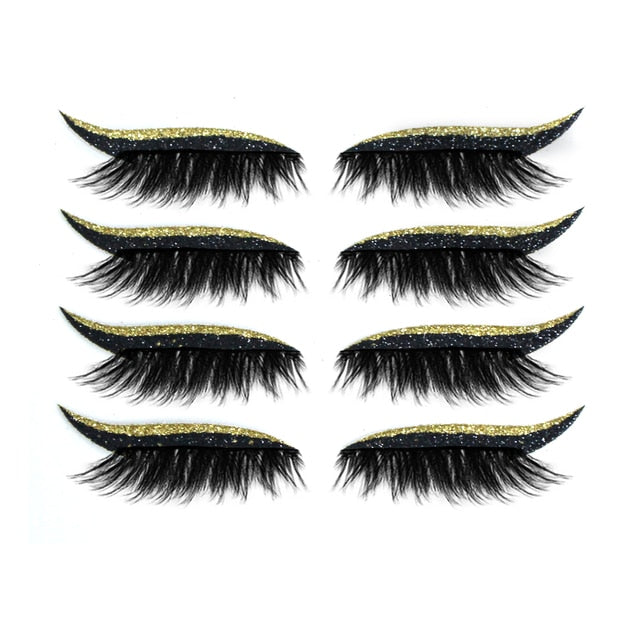 Eyeliner Eyelashes Sticker